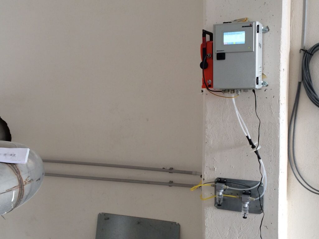 Mardin Atiksu Arıtma Tesisi Biyogaz Analizörü Kurulumu Tamamlanmıştır.