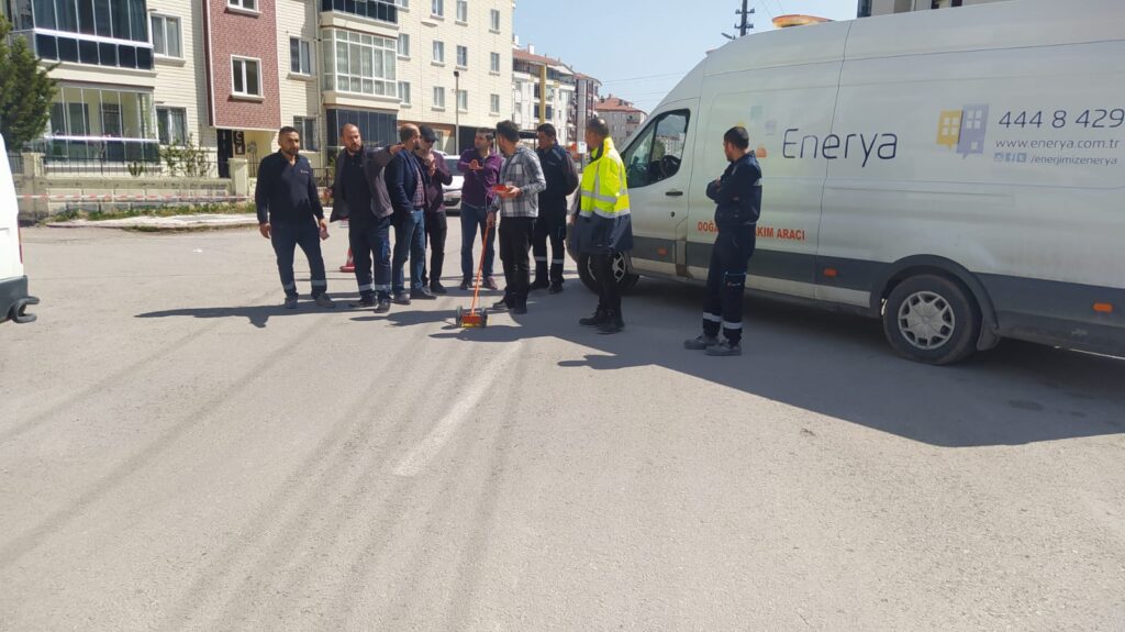 Enerya Doğalgaz Dağıtım firmasına uygulamalı bir sunum gerçekleştirdik