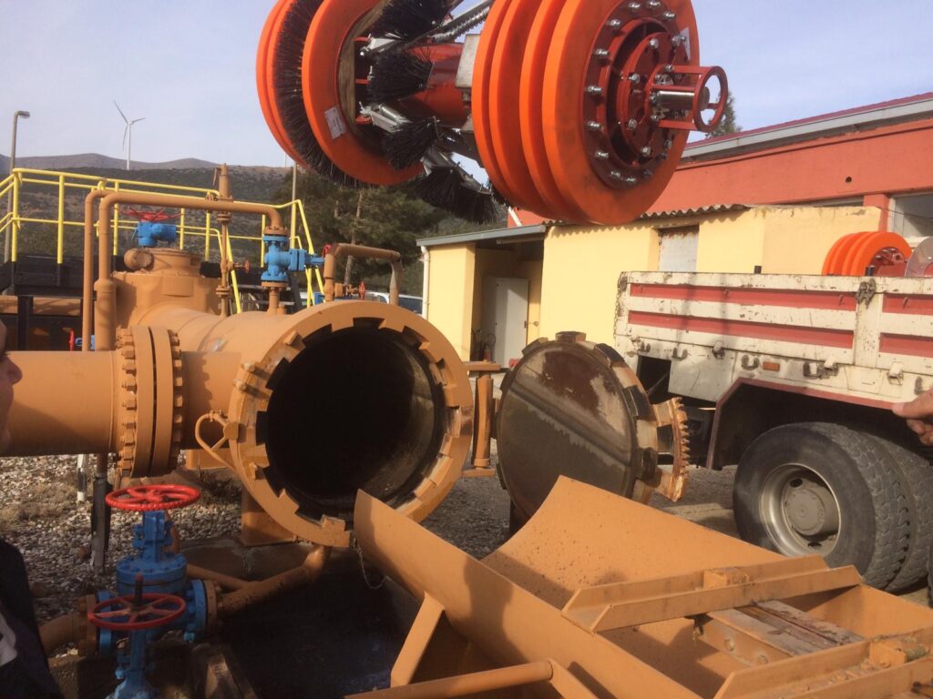 BOTAŞ PİG UYGULAMASINA BAŞLAMIŞ ve OPERASYON BAŞARI İLE SONUÇLANMIŞTIR.