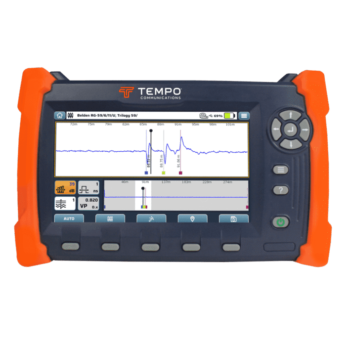 TV220E TDR Kablo Test ve Arıza Tespit Cihazı
