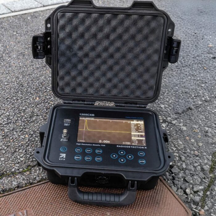 Radiodetection 1205CXB - TDR ölçüm cihazı - Kablo hatası tespiti
