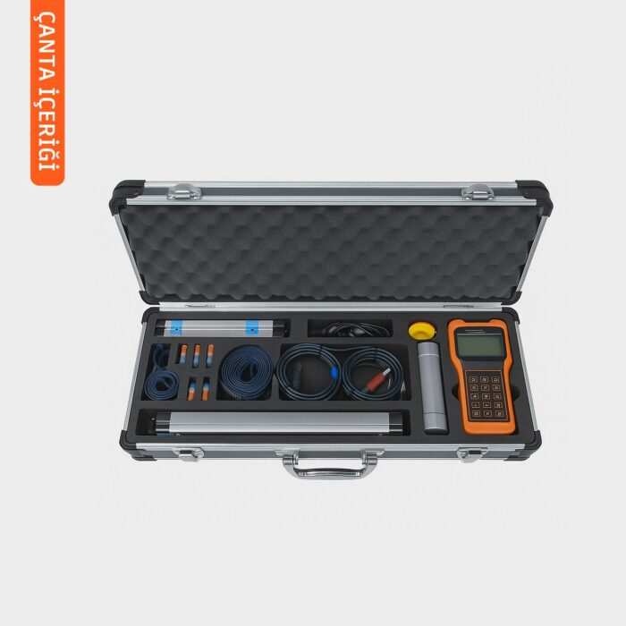 TUF-2000H Ultrasonik Akış Ölçer - çanta içeriği