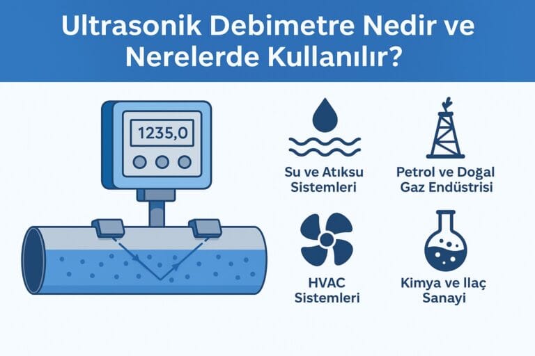 Ultrasonik Debimetre Nedir ve Nerelerde Kullanılır