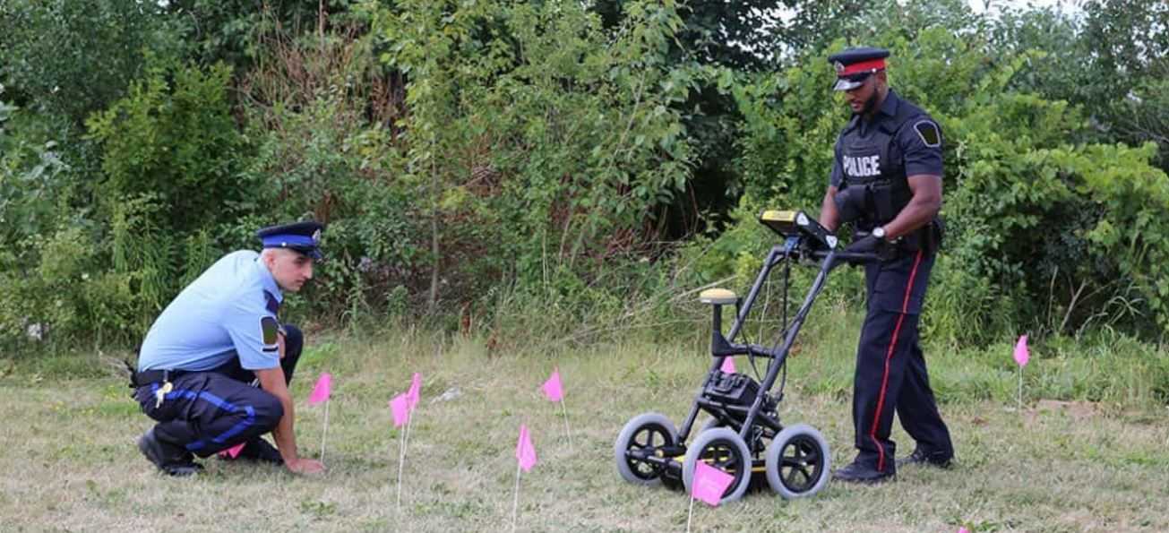 Forensic GPR Search-